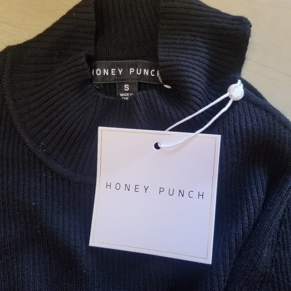 NWT Open Shoulder Rib Long sleeve - Picture 3 of 6